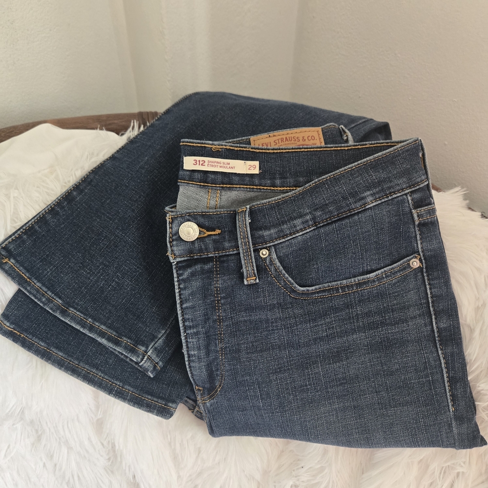 312 Shaping Slim Women's Jeans - Lapis Medium wash